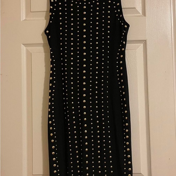 Black and Gold Studded Dress by Philosophy - Picture 2 of 5